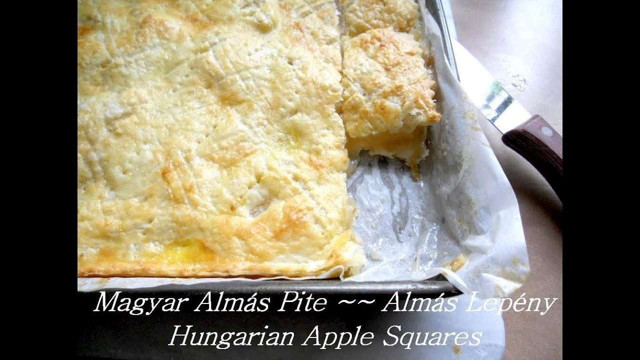 MAGYAR ALMÁS PITE – HUNGARIAN APPLE PIE by Helen's Hungarian Heritage Recipes TM ©