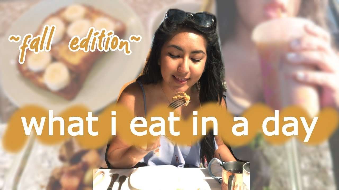 what i eat In a day: FALL INSPIRED (easy + *realistic*) | 2020