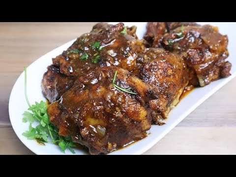 THE BEST BAKED CHICKEN THIGHS | OVEN BAKED CHICKEN THIGHS