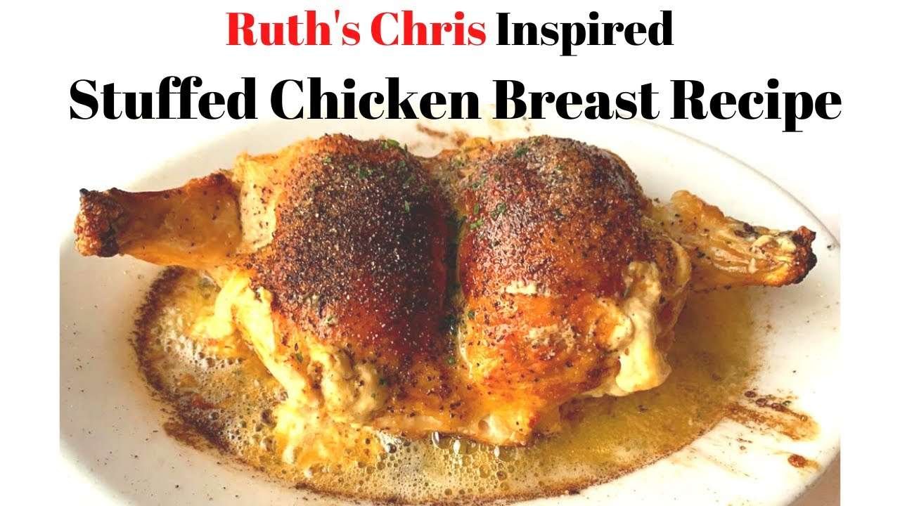 Ruth's Chris Inspired Stuffed Chicken Recipe Video | Cooking With Foxx