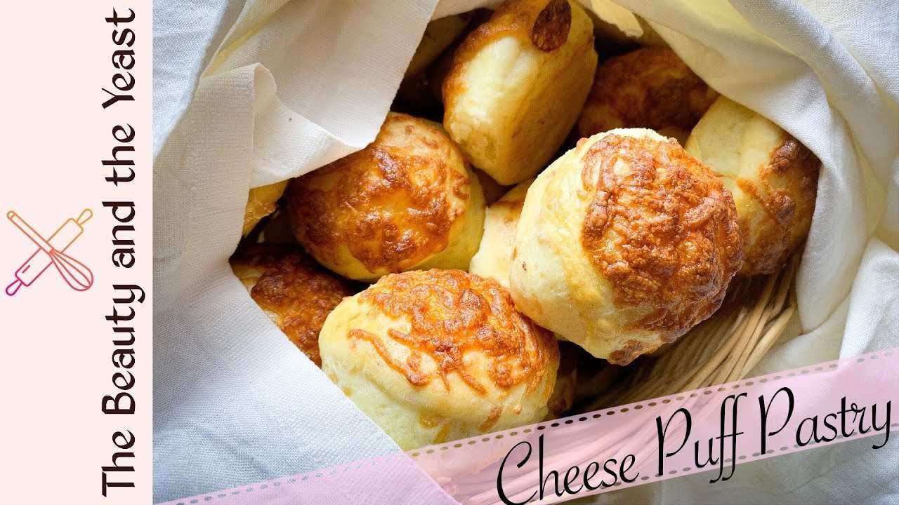 Hungarian Cheese Puff Pastry Recipe | pogácsa | The Beauty and the Yeast