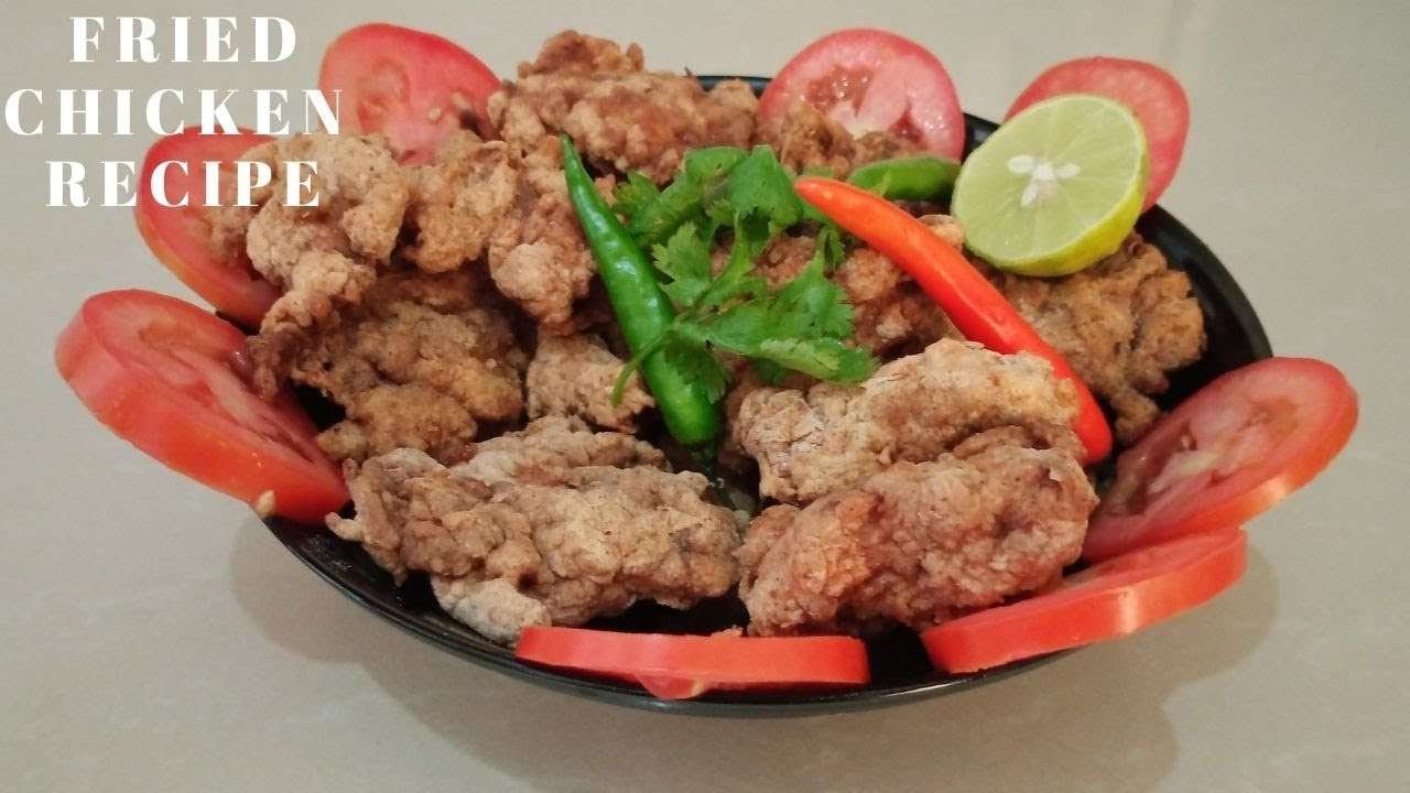 FRIED CHICKEN RECIPE | EASY CRISPY & SPICY CHICKEN RECIPE