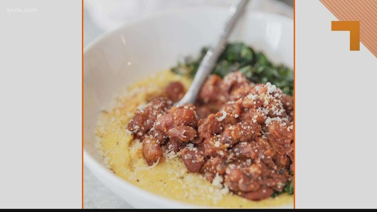 Recipe of the Day | Jacob’s Cattle Chili Beans with Creamy Polenta