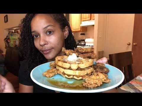 Vegan Chick’n & Waffles 💣