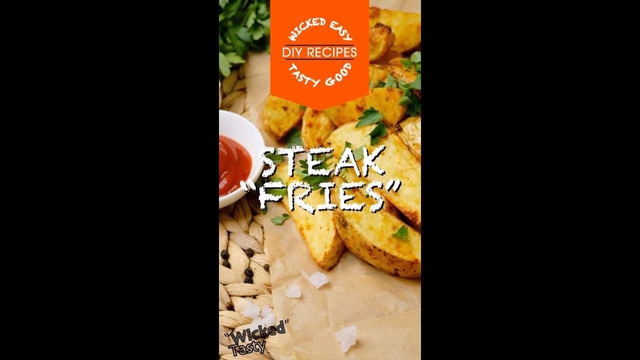 How To Make Potato Fries – STEAK FRIES