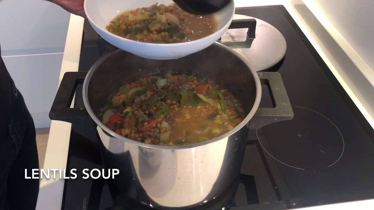 SUPER VEGAN LENTIL SOUP // LENTEJAS VEGANAS // VERY POPULAR IN SPAIN