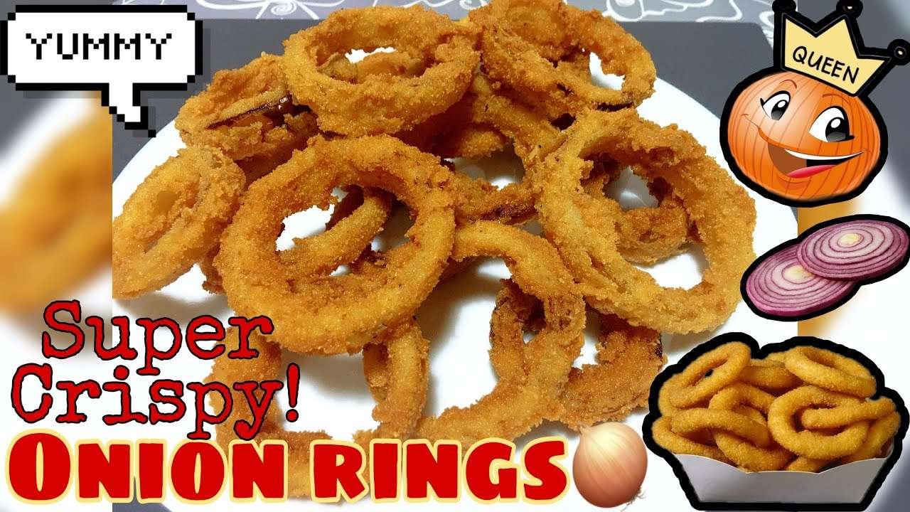 HOW TO MAKE SUPER CRISPY ONION RINGS | EASY TO MAKE CRISPY ONION RINGS | PERFECT ONION RINGS RECIPE