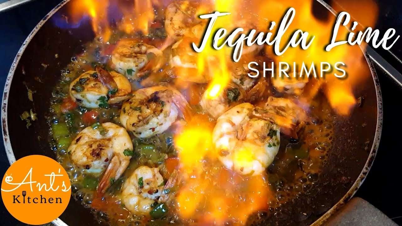 TEQUILA LIME SHRIMP RECIPE – How to Make the Best Tequila Lime Shrimp Every Time! | Ant's Kitchen