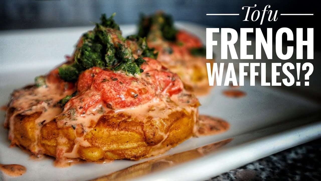 Tofu French Toast..In Waffle Form!! | Best Vegan French Toast Batter