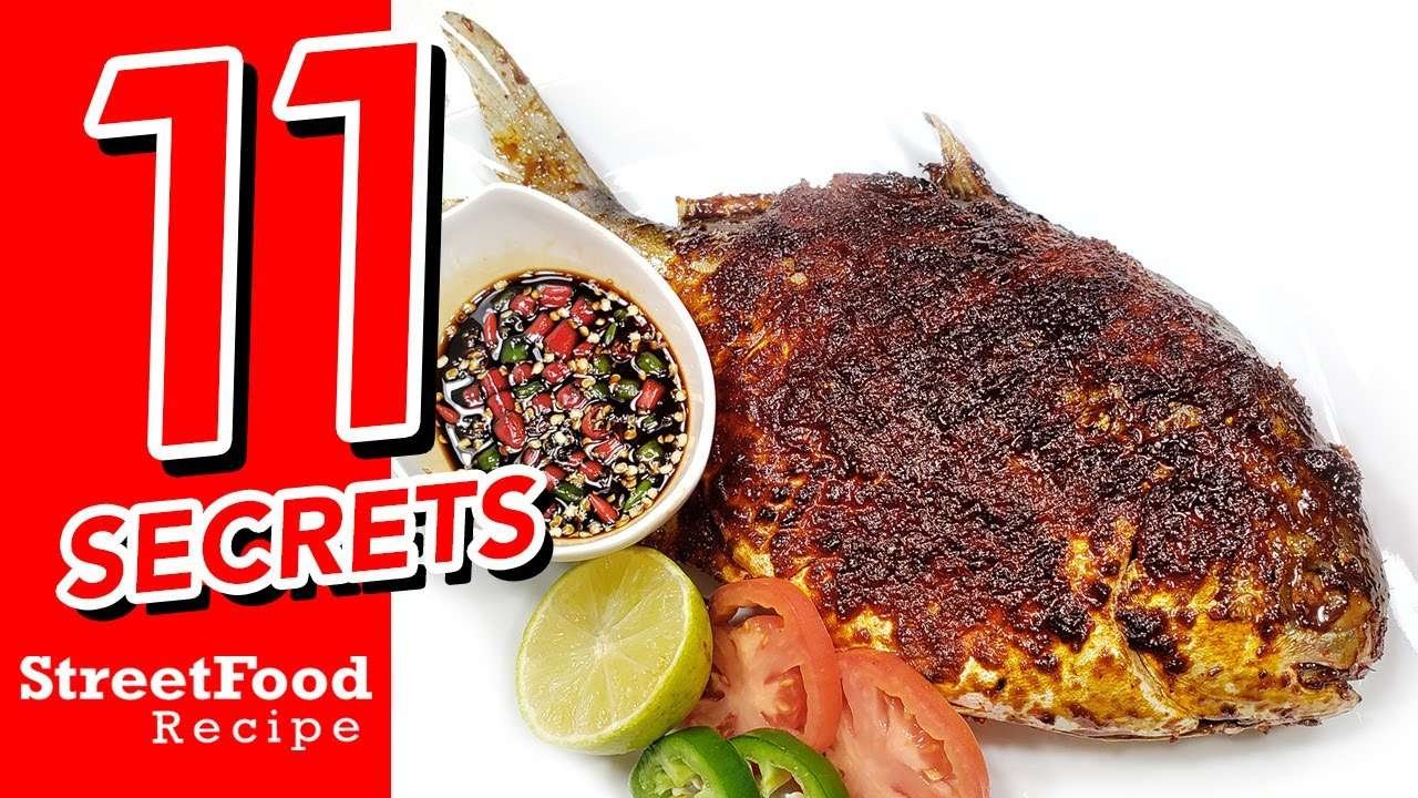 Resep Ikan Bakar Jimbaran by Street Food Recipe. Bali Spicy Grilled Fish (Homemade Recipe)