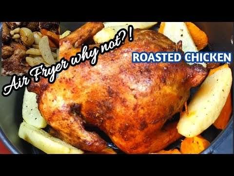 AIR FRYER WHOLE CHICKEN WITH PAPRIKA | MY OWN VERSION | WENMANANGKITCHENET | VLOG