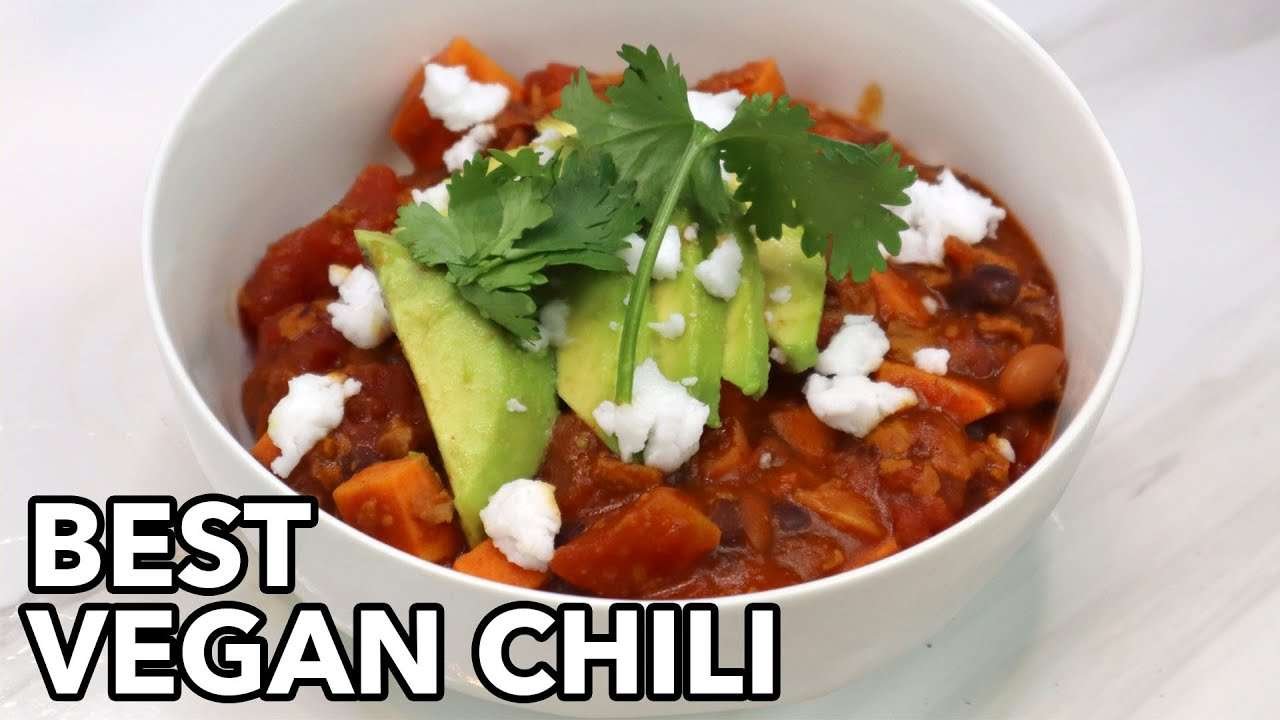 Best EASY Vegan Chili!