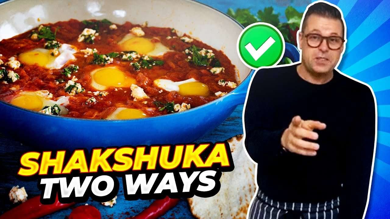 SHAKSHUKA RECIPE – Classic Soft Egg Shakshuka BY Chef Jon Ashton