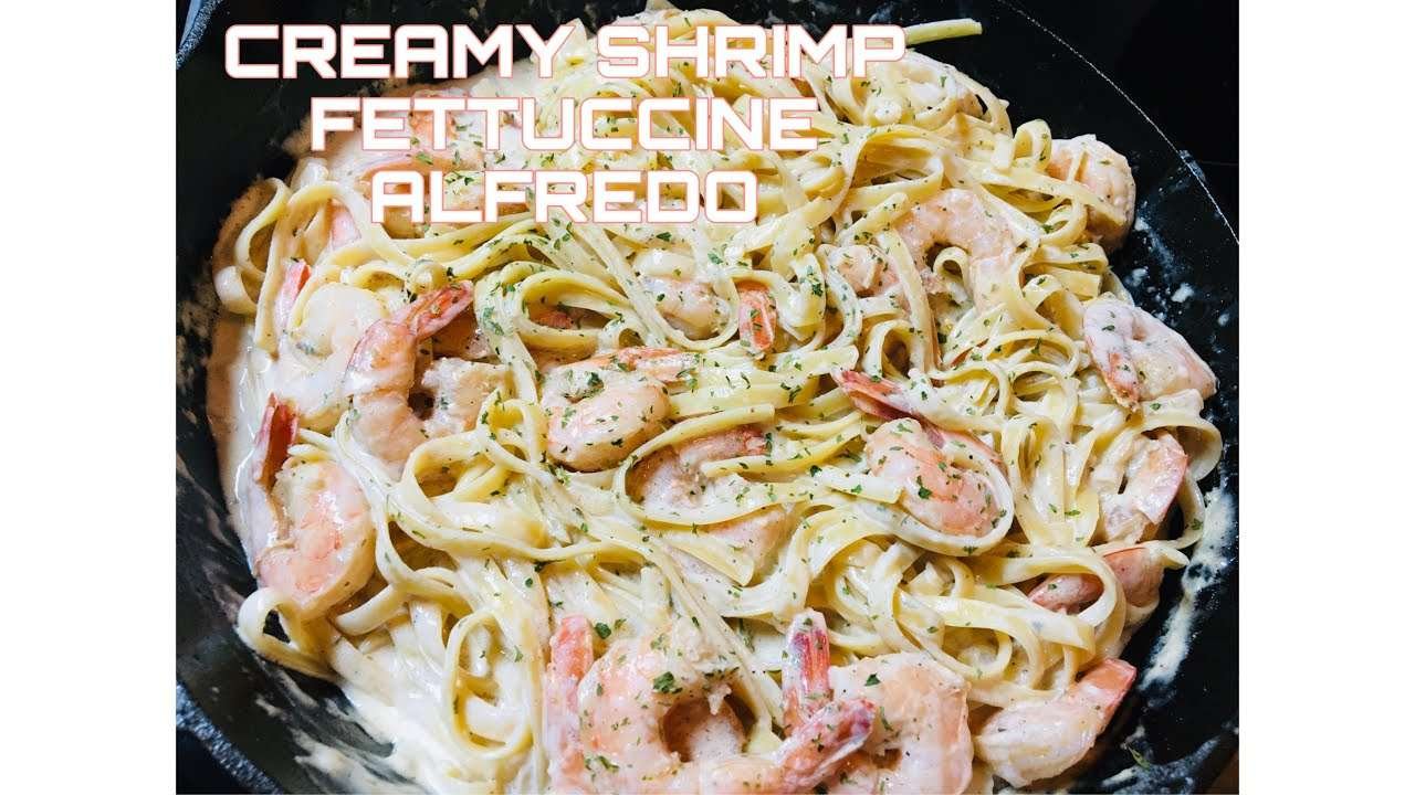 Creamy Shrimp Fettuccine Alfredo Pasta | 30 Minute Easy Dinner Recipe | Maricel's USLiFe