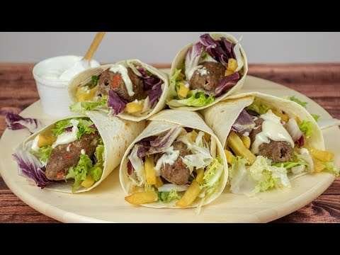 Meat skewers: the recipe to make the perfect tortilla wrap!