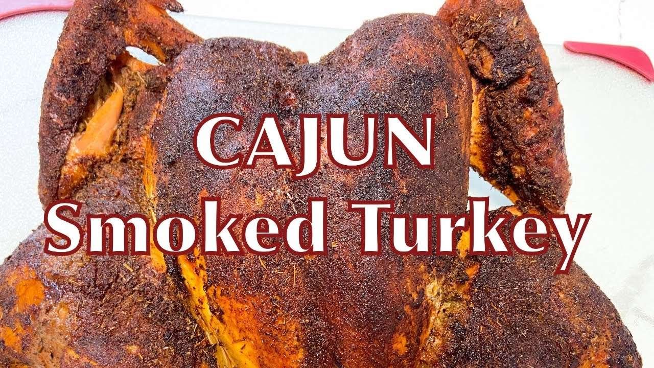 Best Cajun Smoked Turkey Recipe with Creole Butter Sauce Injection