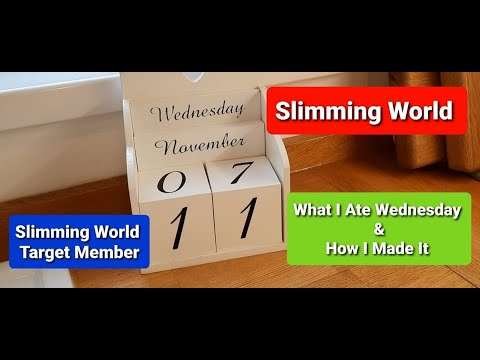 SlimmingWorld/ What I Ate Wednesday & How I Made It