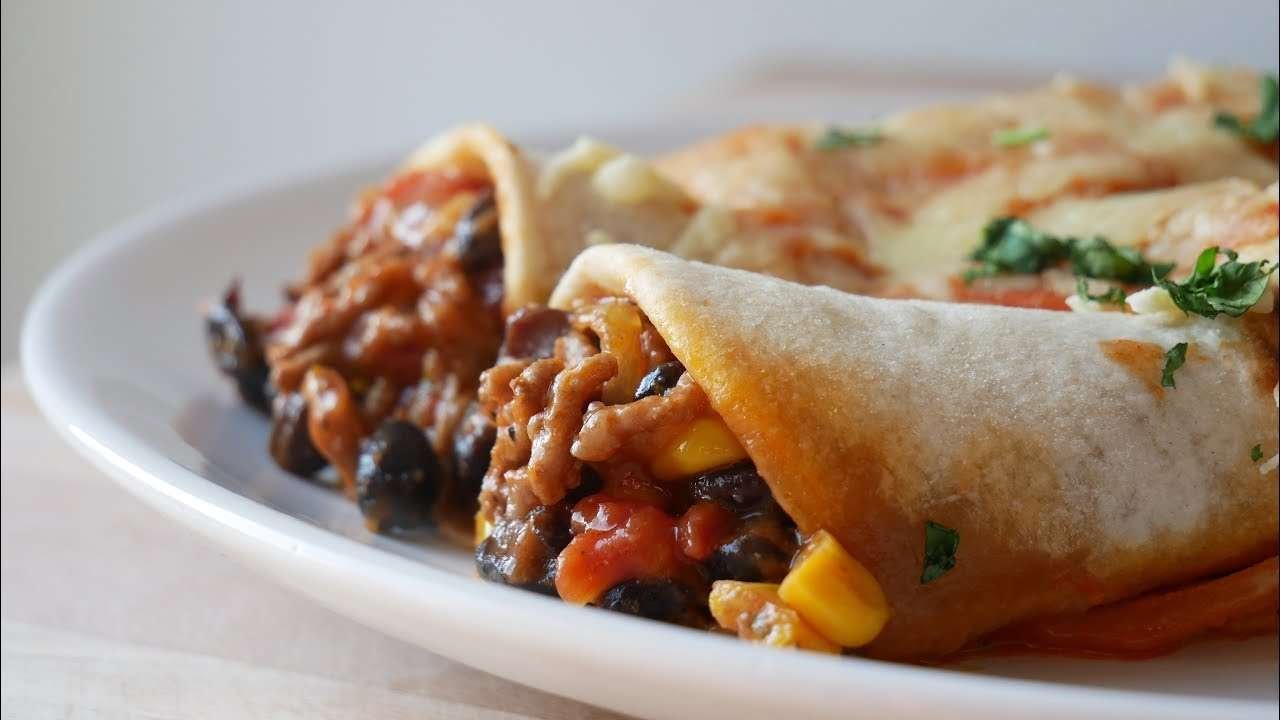 Enchiladas mit Hackfleischfüllung Selber Machen (Rezept) || Beef Enchiladas (Recipe) || [ENG SUBS]