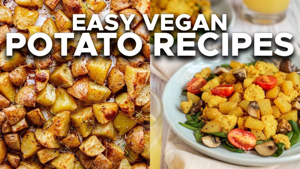 EASY POTATO RECIPES | Crispy Roasted Potatoes & Air Fryer Scramble