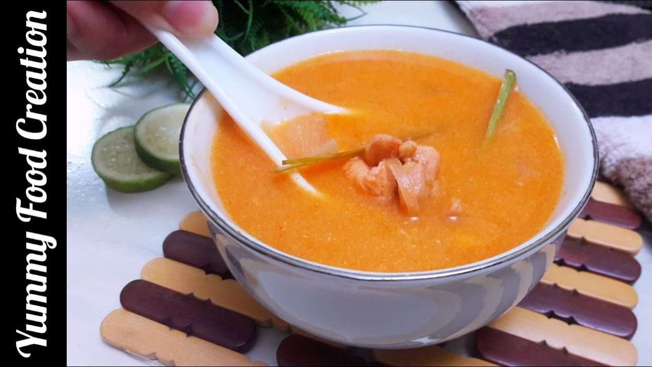 Restaurant Style Thai Soup||থাই স্যুপ (বাংলাদেশী চাইনিজ রেস্টুরেন্ট স্টাইল)||Easy Thai Soup Recipe