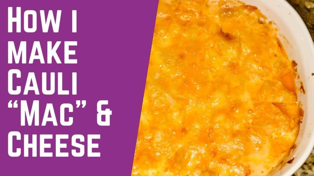 Keto Cauliflower “Mac” and Cheese| Low Carb Side Dish for the Holiday Season or Anytime!