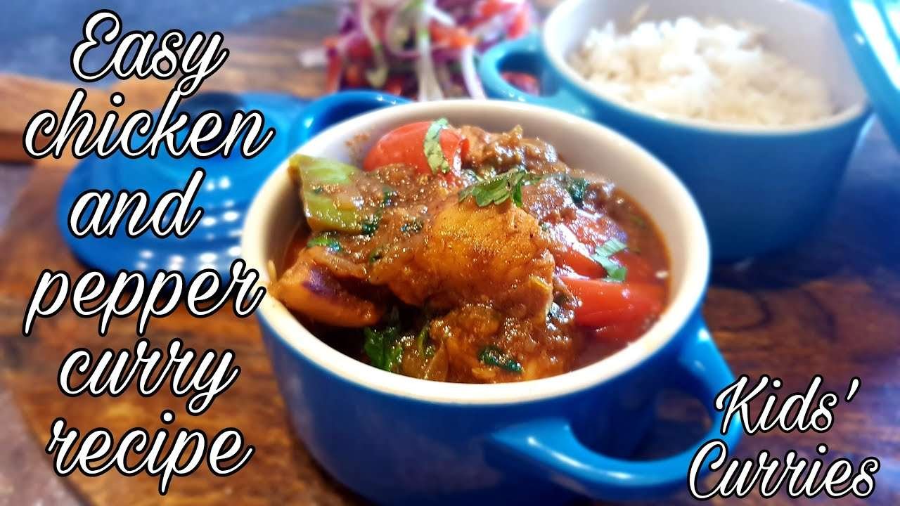 Chicken and pepper curry recipe