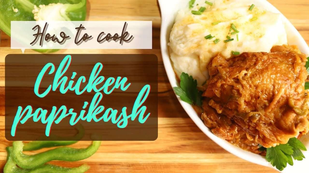 How to make the best Chicken Paprikash | One-pot meal |HOMEMADE | EASY | Cooking from scratch!