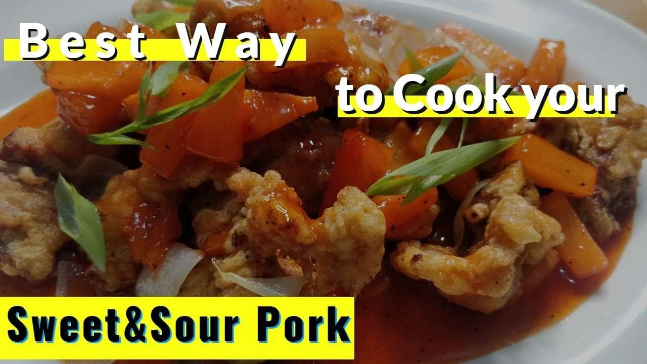 Best Way to Cook your Sweet&Sour Pork Easy Watch and Learn