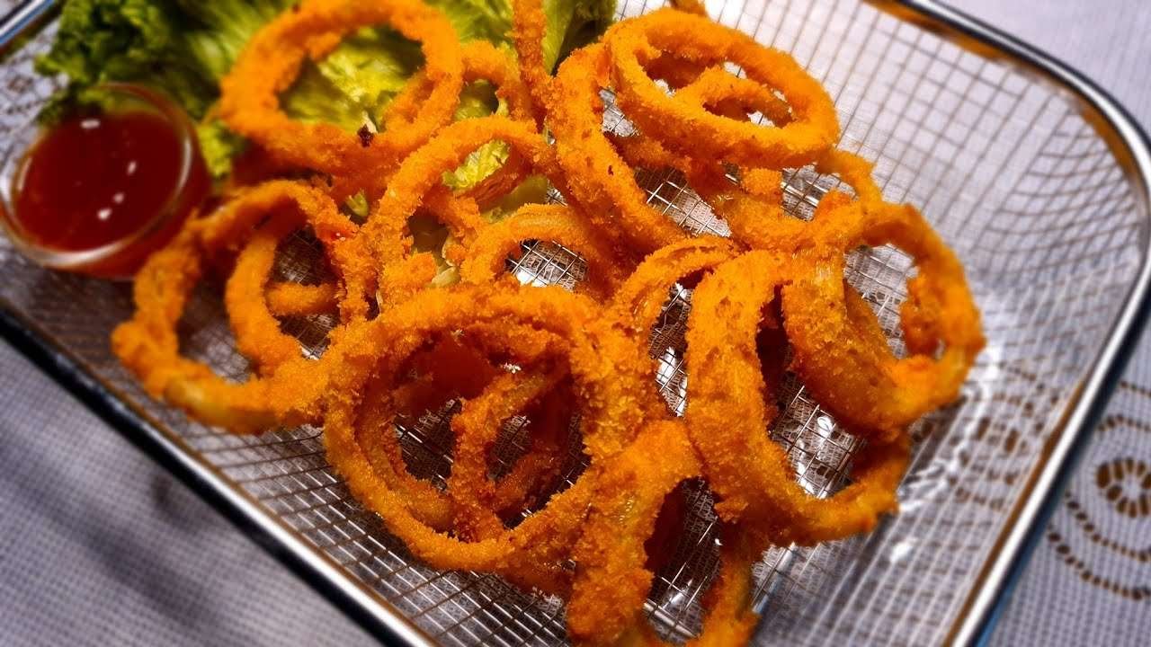 SIMPLE AND EASY ONION RINGS RECIPE