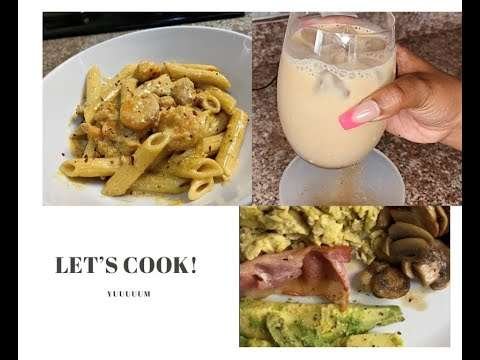 COOK WITH ME|| BREAKFAST|| EASY HOMEMADE ICED COFFEE||QUICK PRAWN PASTA😍& LET ME ALSO VENT CHIILD