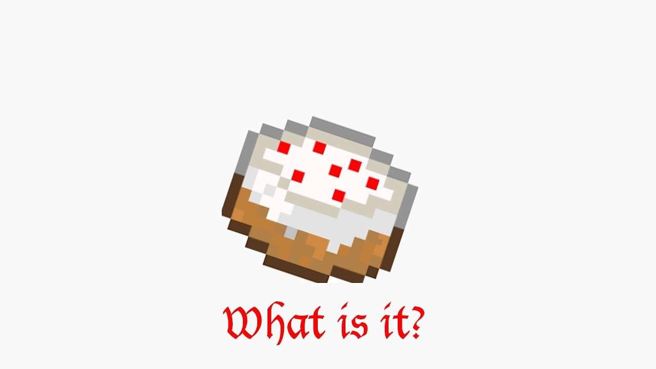 The secret recipe of Minecraft cake solved! (With tutorial) ft: Peaky paprika