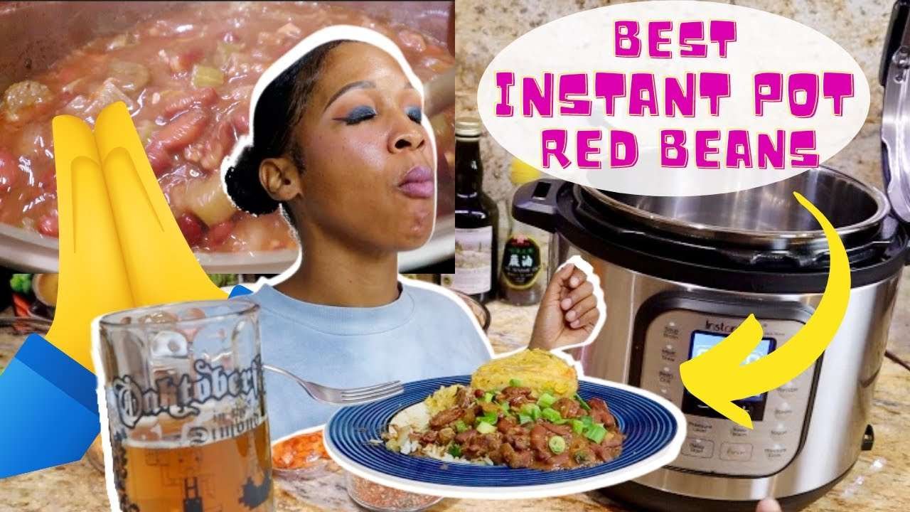 Best INSTANT POT Red Beans & Rice !! | Extremely EASY & FAST Recipe