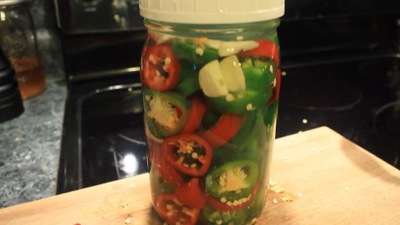 Lacto Fermented Jalapeno Peppers w/Garlic ~ Delicious ~ Easy