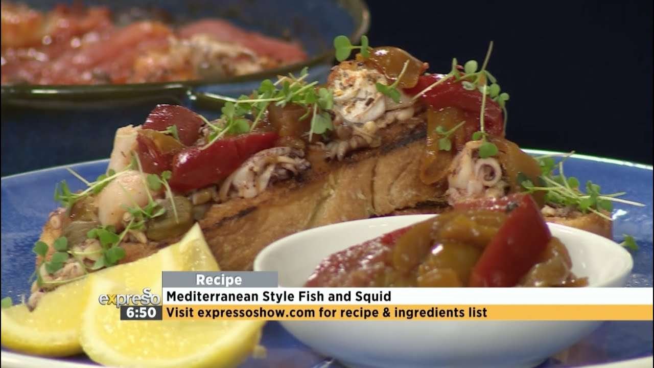 Recipe: Mediterranean Style Fish and Squid (IMMUENZA)