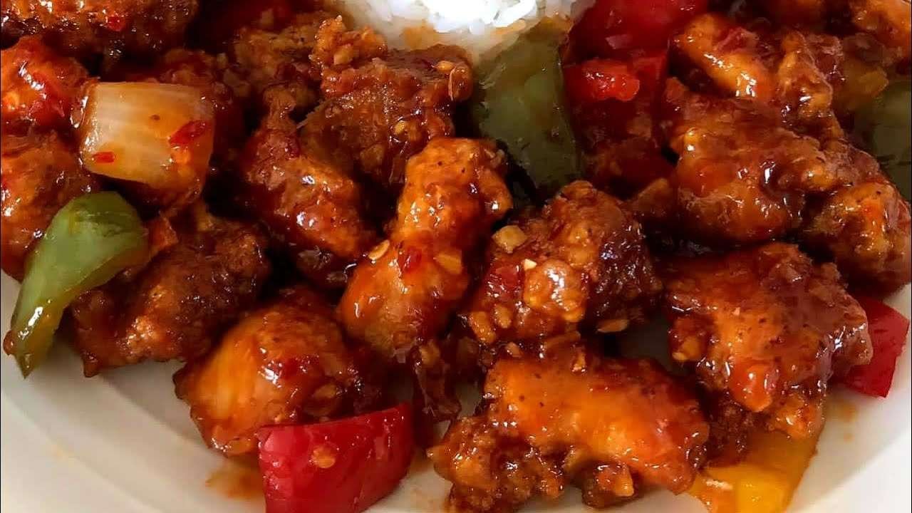 How To Make Sweet Chili Chicken recipe || Crispy Fried Chicken pieces