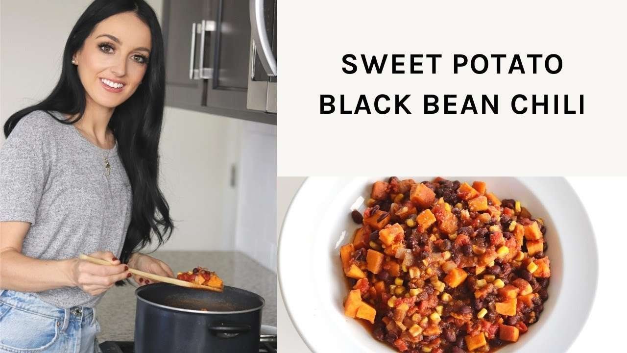 Sweet Potato Black Bean Chili | STARCH SOLUTION RECIPE | LOW CALORIE DENSITY WEIGHT LOSS