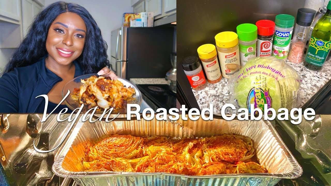 VEGAN ROASTED CABBAGE | Easy Thanksgiving Recipes 2020