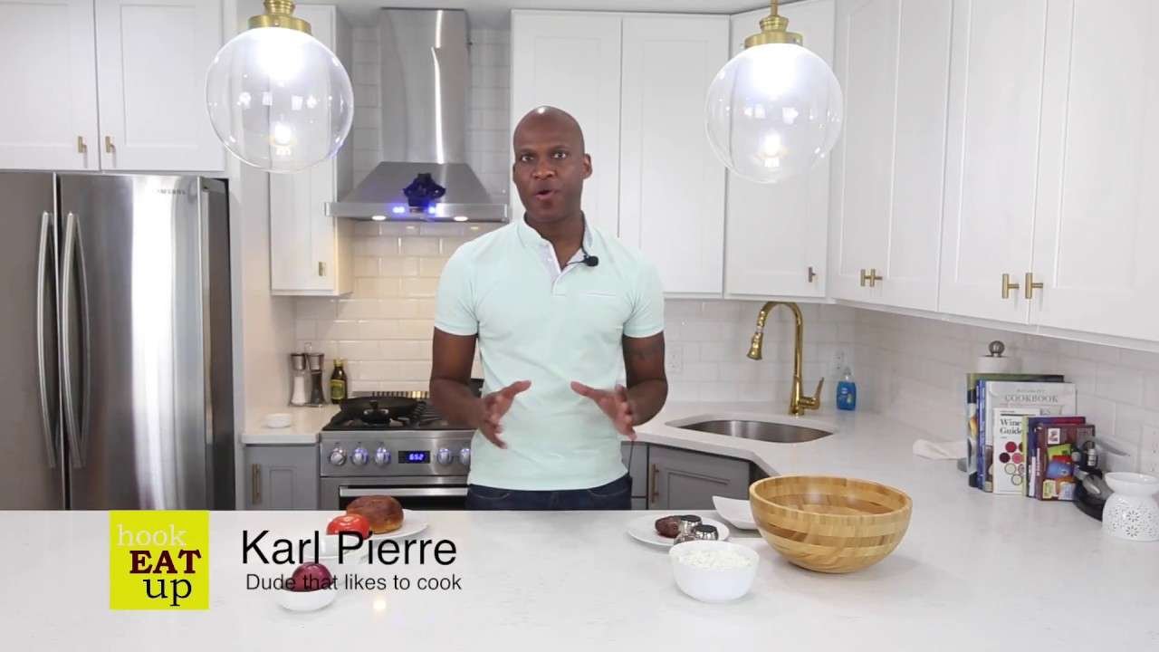 Lamb Burger  and Parsley French Fries: Mediterranean Inspired Dish