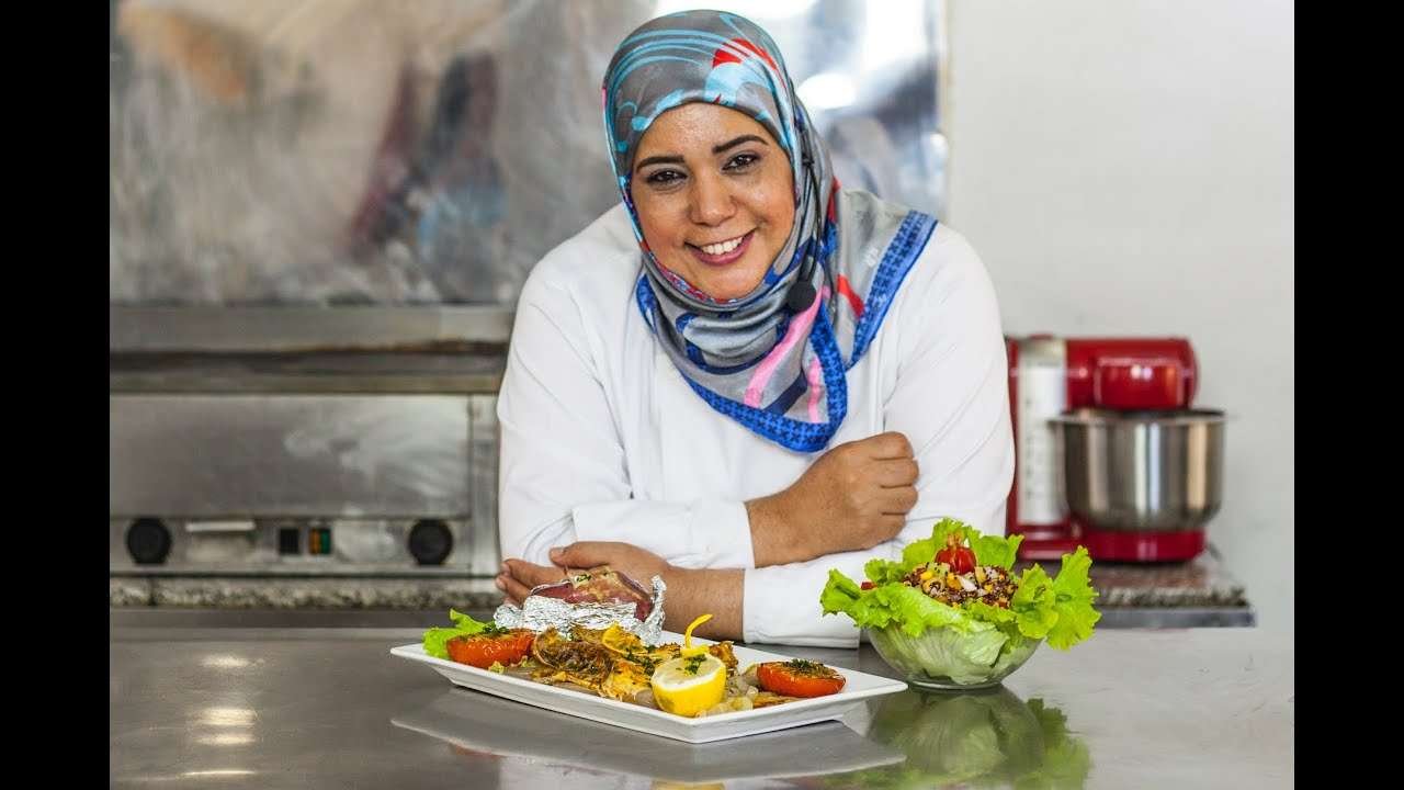 Poisson au four et salade au quinoa avec chef Halima