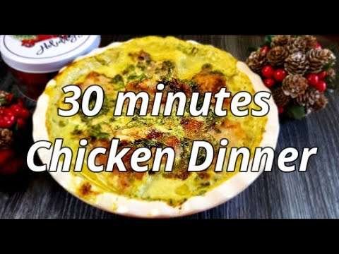 CHICKEN IN GARLIC SAUSE/30 MINUTES CHICKEN DINNER/COMFORT FOOD/SHKMERULI/ШКМЕРУЛИ