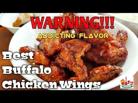 THE BEST BUFFALO CHICKEN WINGS | RoseCooker  #Buffalowings #thebest #easytocook #howtocook