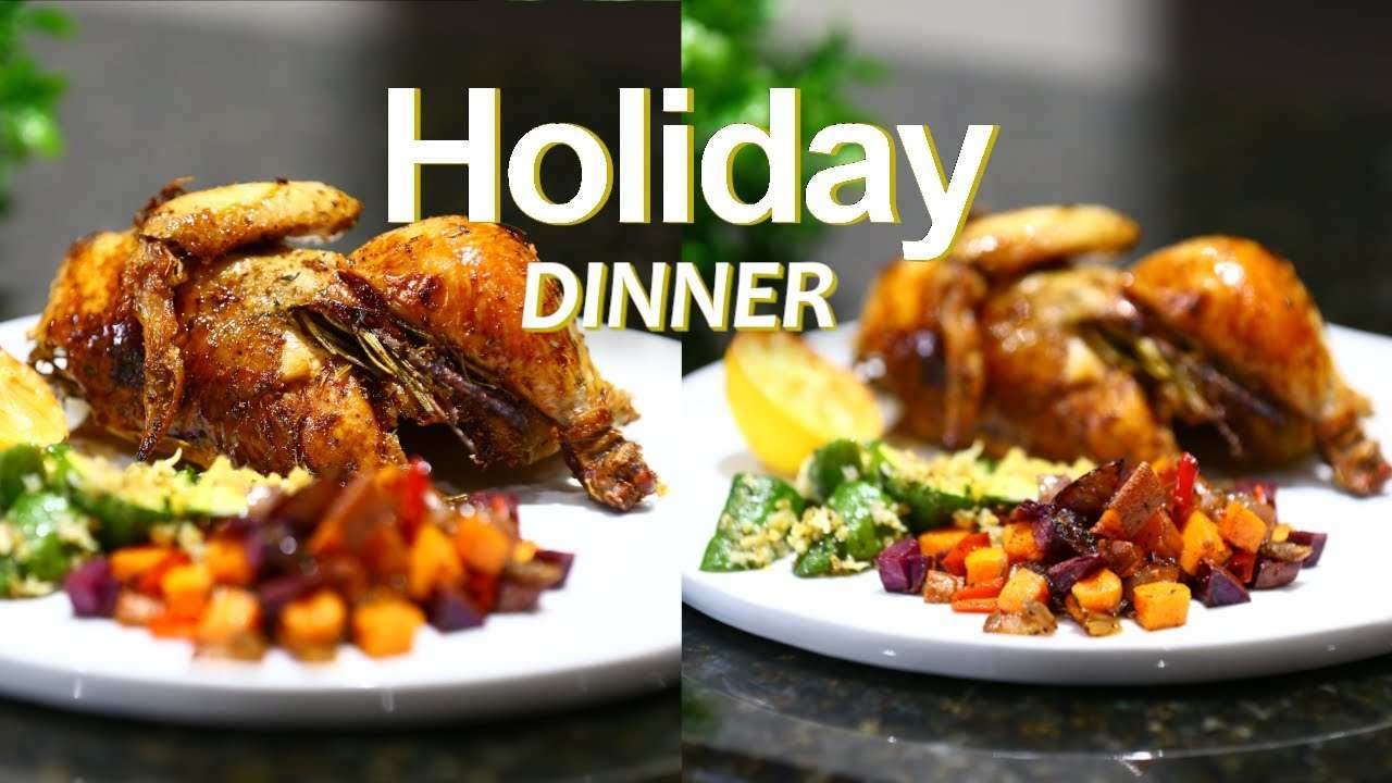 Holiday Dinner! // Cook With Me // Healthy Cooking!