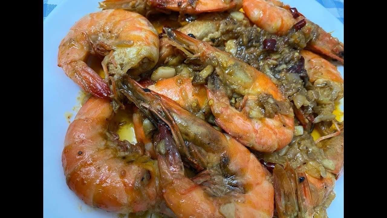 Garlic Butter Shrimp Recipe With Mozzarella cheese