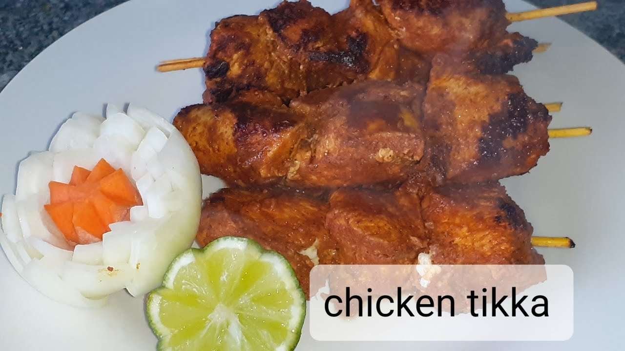 টিক্কা চিকেন / easy tikka chicken / chicken tikka kebab / chicken tikka recipe.