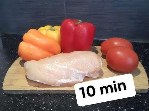 Recette dîner facile à la poêle ,Easy pan dinner recipe, وصفة سهلة للعشاء