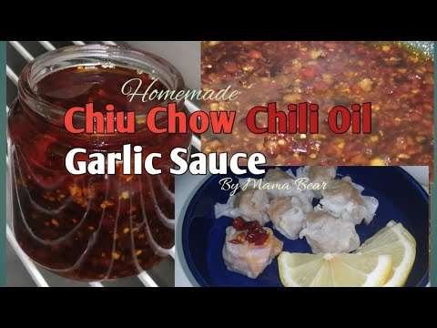 Homemade Chiu Chow Chili Oil Garlic Sauce || By Mama Bear