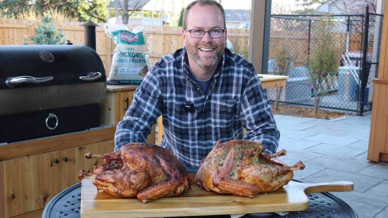 Turkey Throw-Down with Kingsford Hickory Pellets on the Rec Tec 700 – The Butter Bird Battle!!