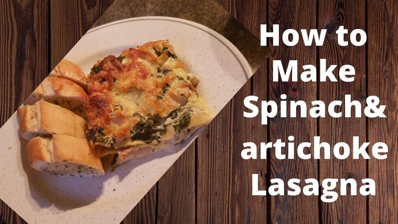 Spinach Artichoke Dip Lasagna: easy recipe!