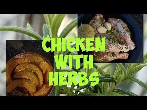 BAKE CHICKEN WITH HERBS/vegetables Recipes 🌾🌾🌾🌾🌾🌾🌾