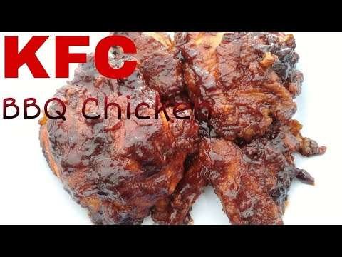KFC Bbq Chicken 🍗//  Bbq fried Chicken// How to Bbq fry chicken at home// Simple Bbq Fried Chicken